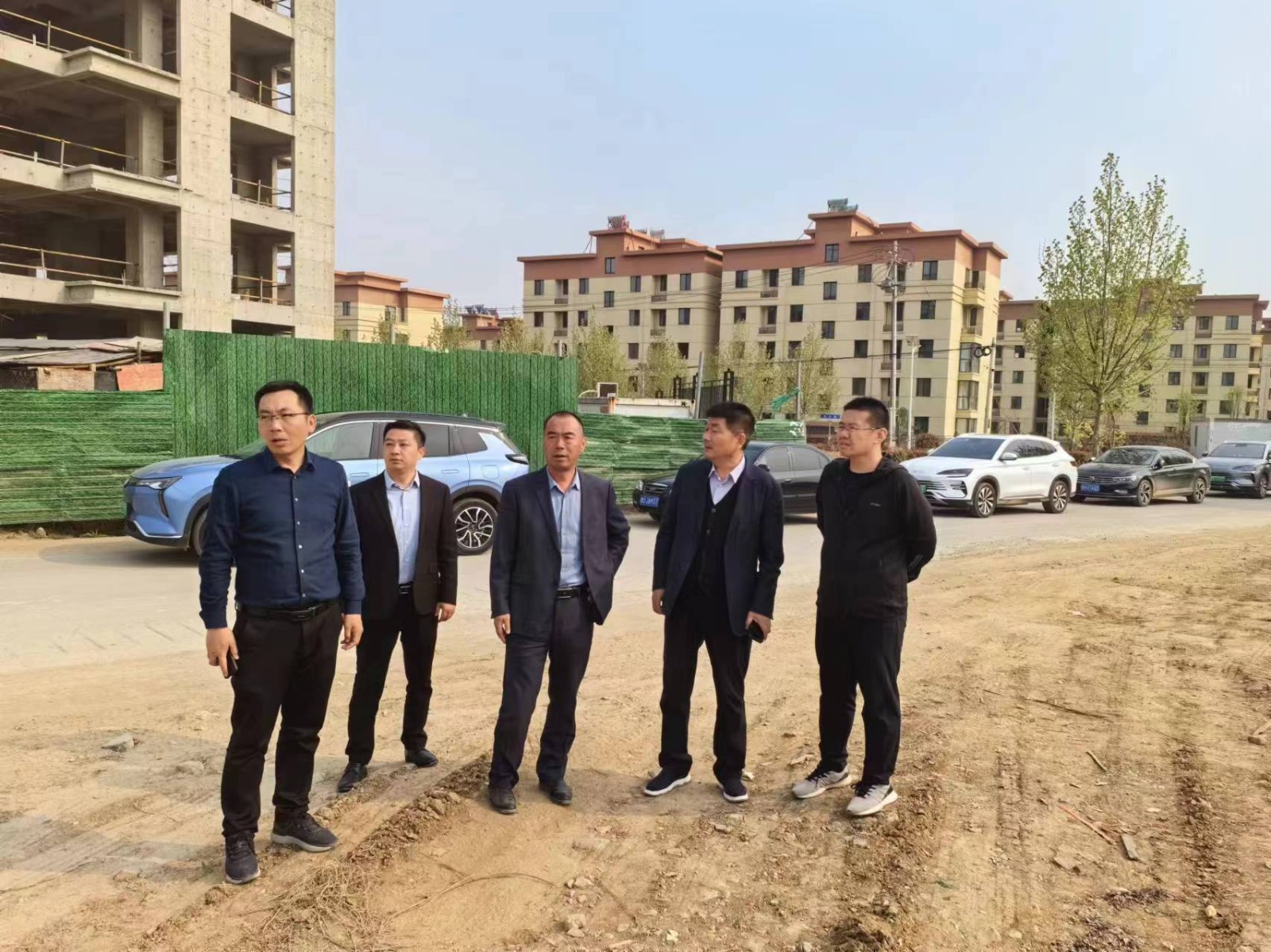 20240409財政局馬洪丹主任到鳳翔小鎮(zhèn)開展石方處置情況調(diào)研