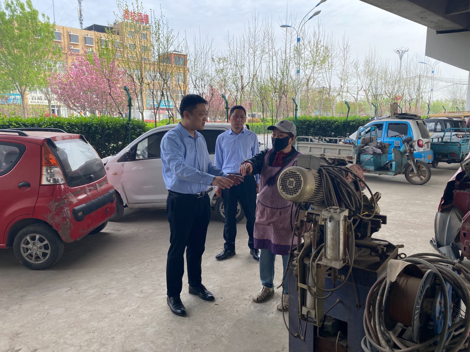 交发集团道服公司开展安全隐患排查活动