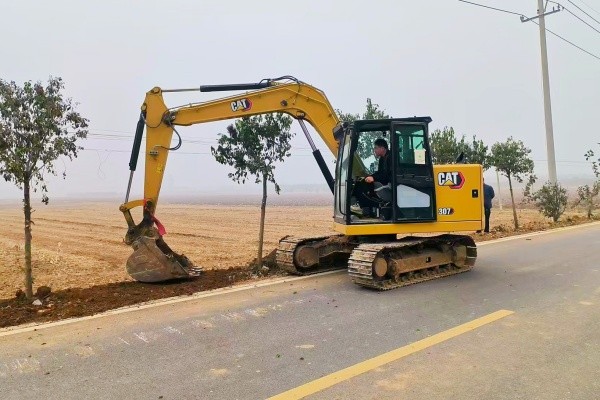 宋屯村培护路肩