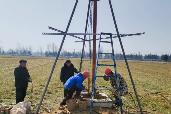 杜屯维修灌溉机井