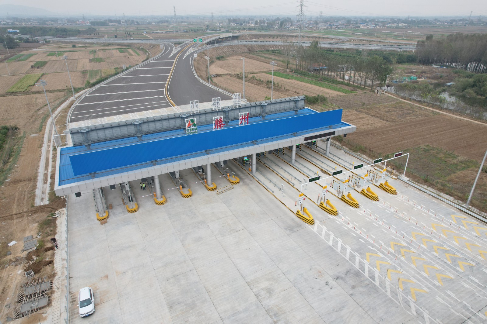 京台高速滕州入口