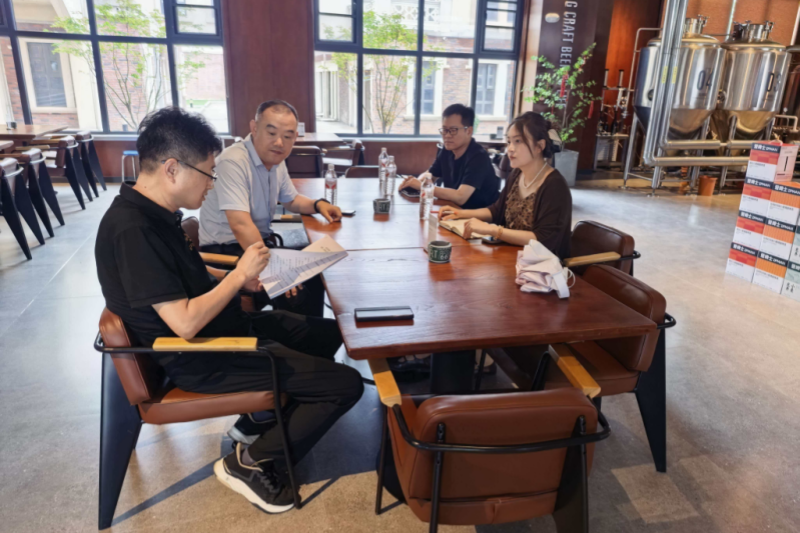 623王永刘华到企业调研