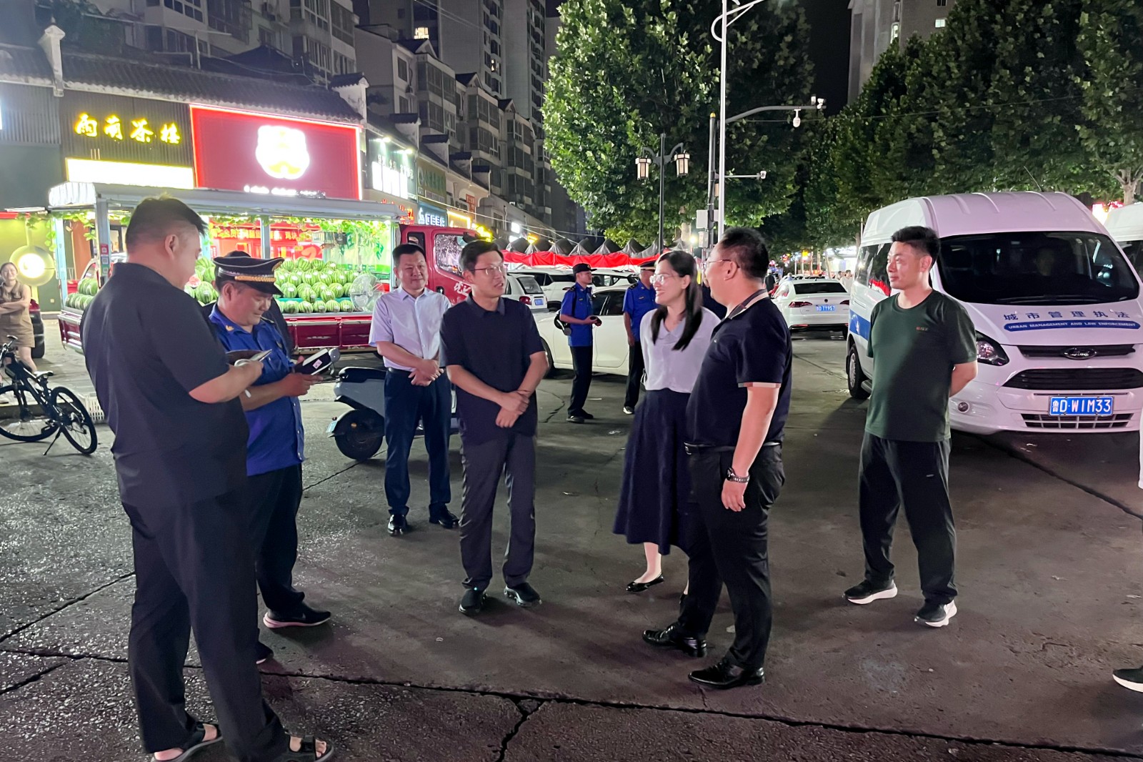 4付书记、褚主任