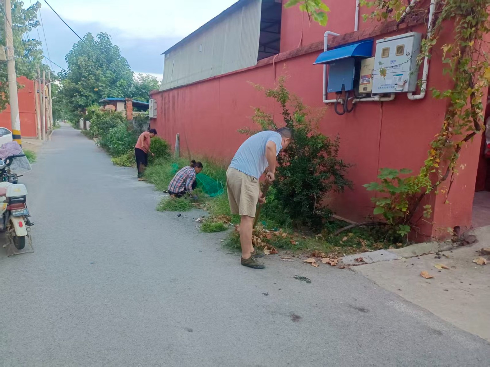 薛阳管区各村人居环境整治