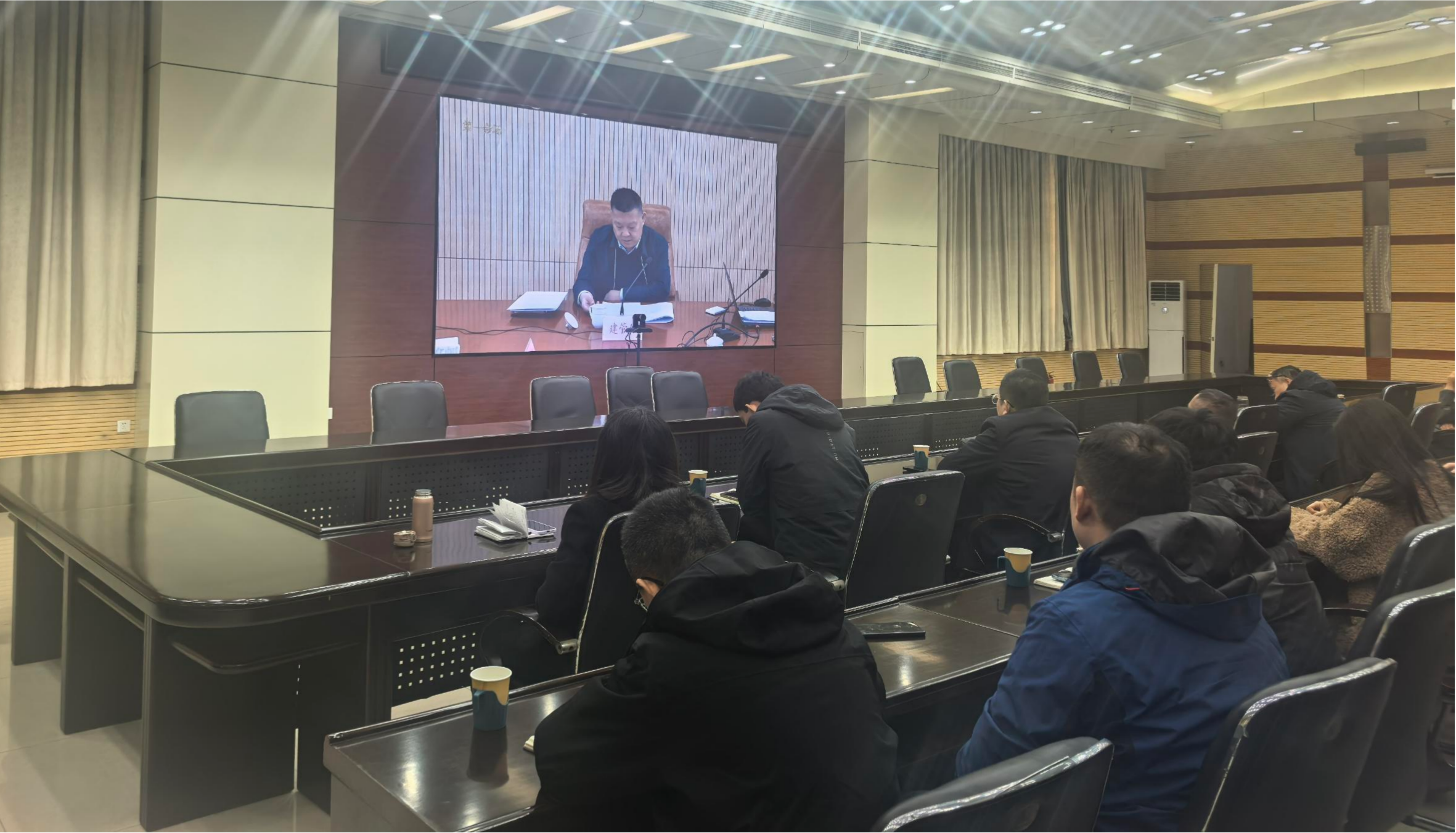 工程科到市住建局参加全省施工企业信用评价工作政策培训会