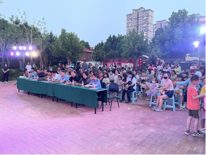 2023创建全国文明城市社区宣演活动在北园小区举行92