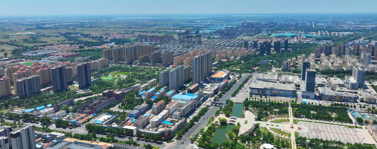 陵城区全景图