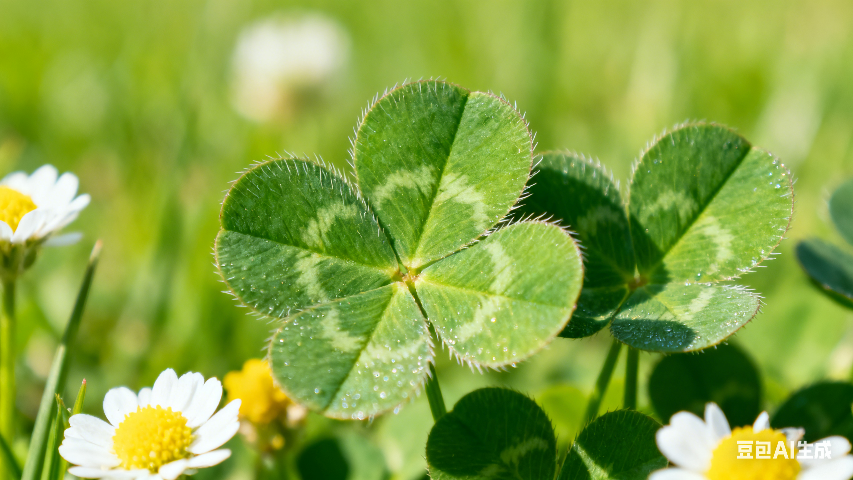 生成三叶草图片