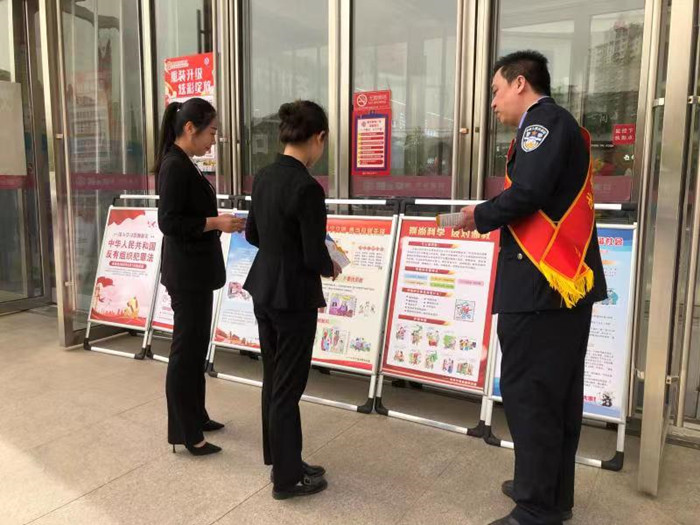宁津县开展反邪教宣传活动-智慧宁津