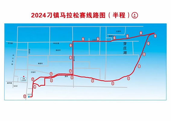 刁镇街道半程马拉松4月27日开跑208