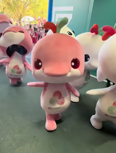 全运会吉祥物“大湾鸡”火出圈！里面是武校小海哥