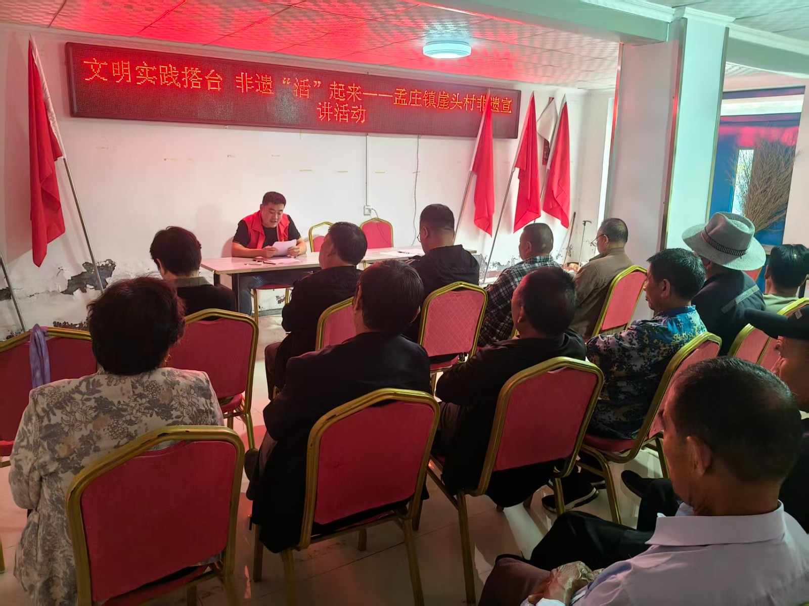 文明实践搭台非遗“活”起来-孟庄镇崖头村非遗宣讲活动