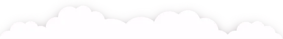 简易白云分割线 图片