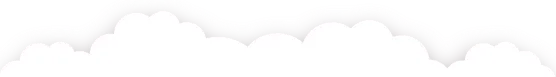 简易白云分割线 图片