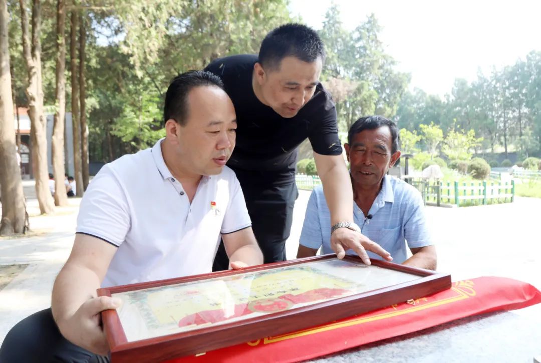 2022.7.25为莱阳籍李洪绪烈士找到亲人.JPG