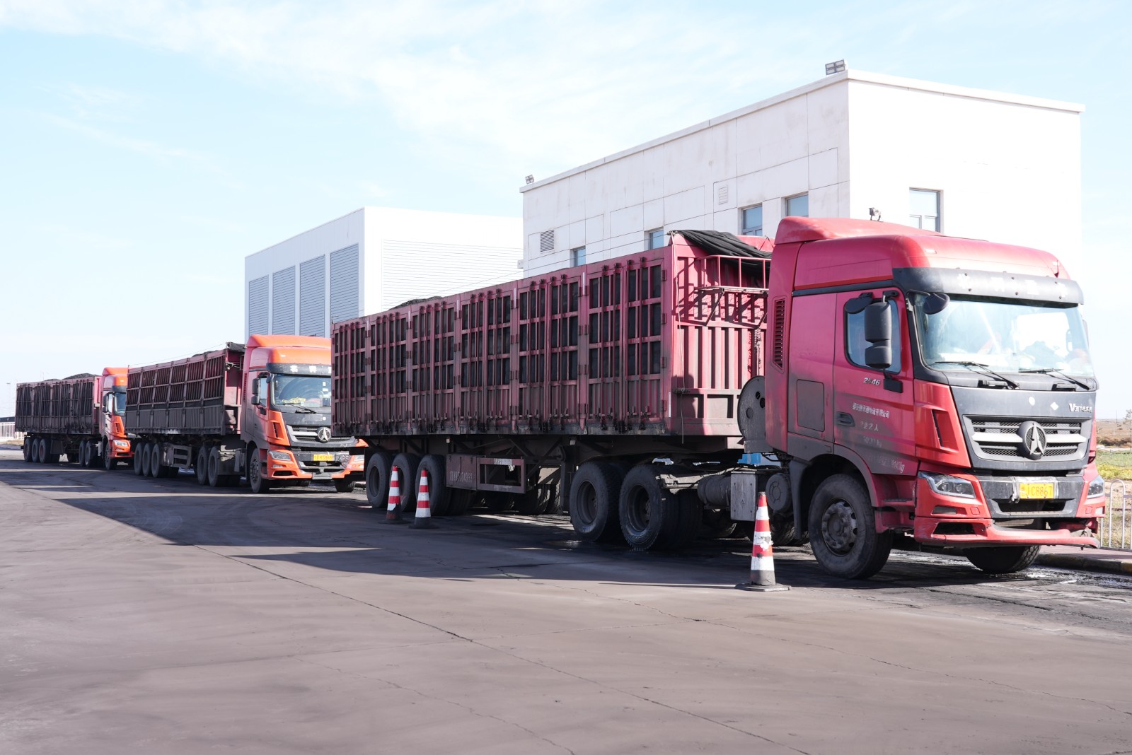 汽车燃煤调度入厂1