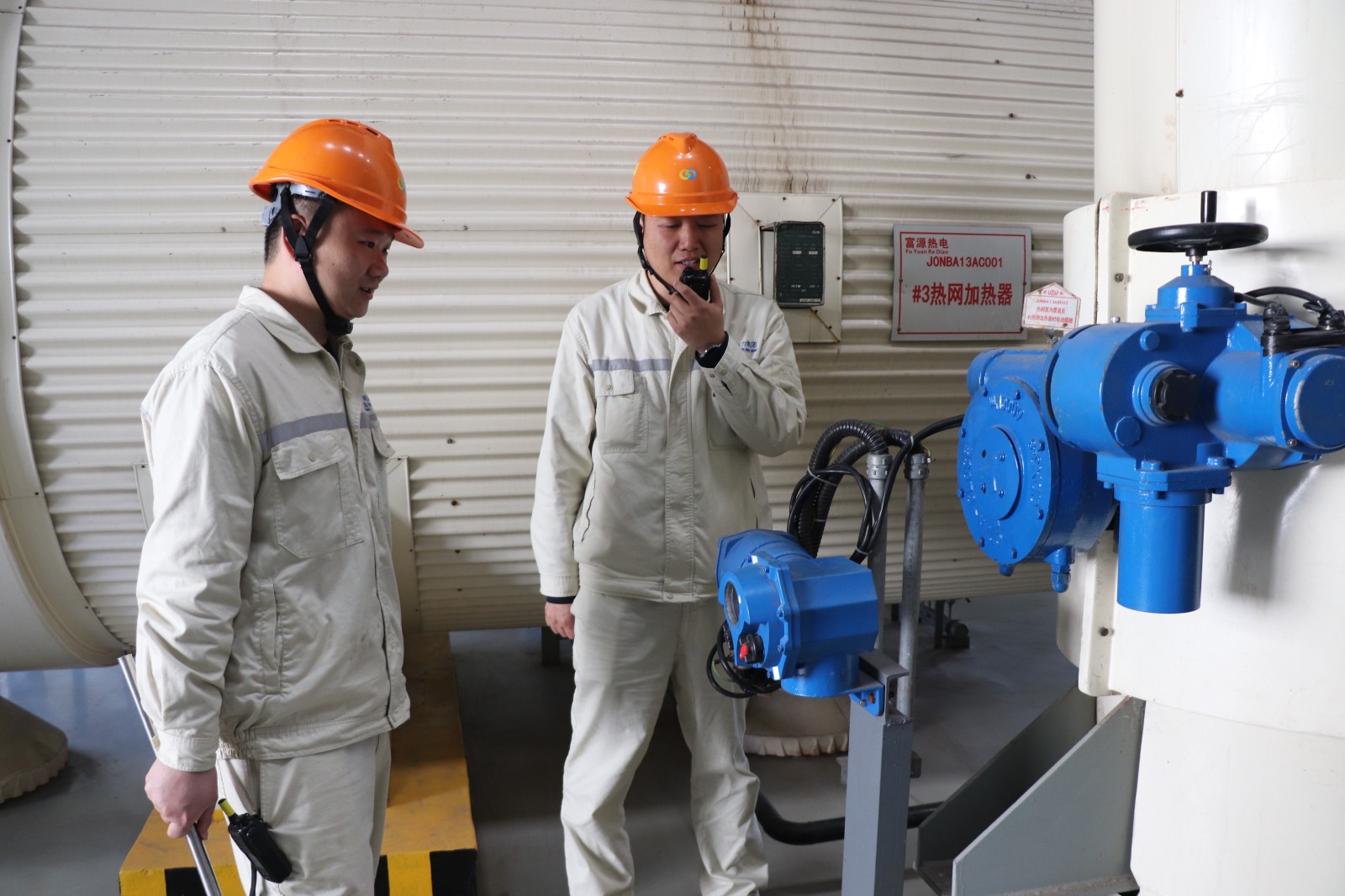 热网加热器现场调试