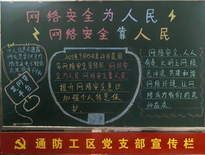 通防工区网络安全板报1_副本