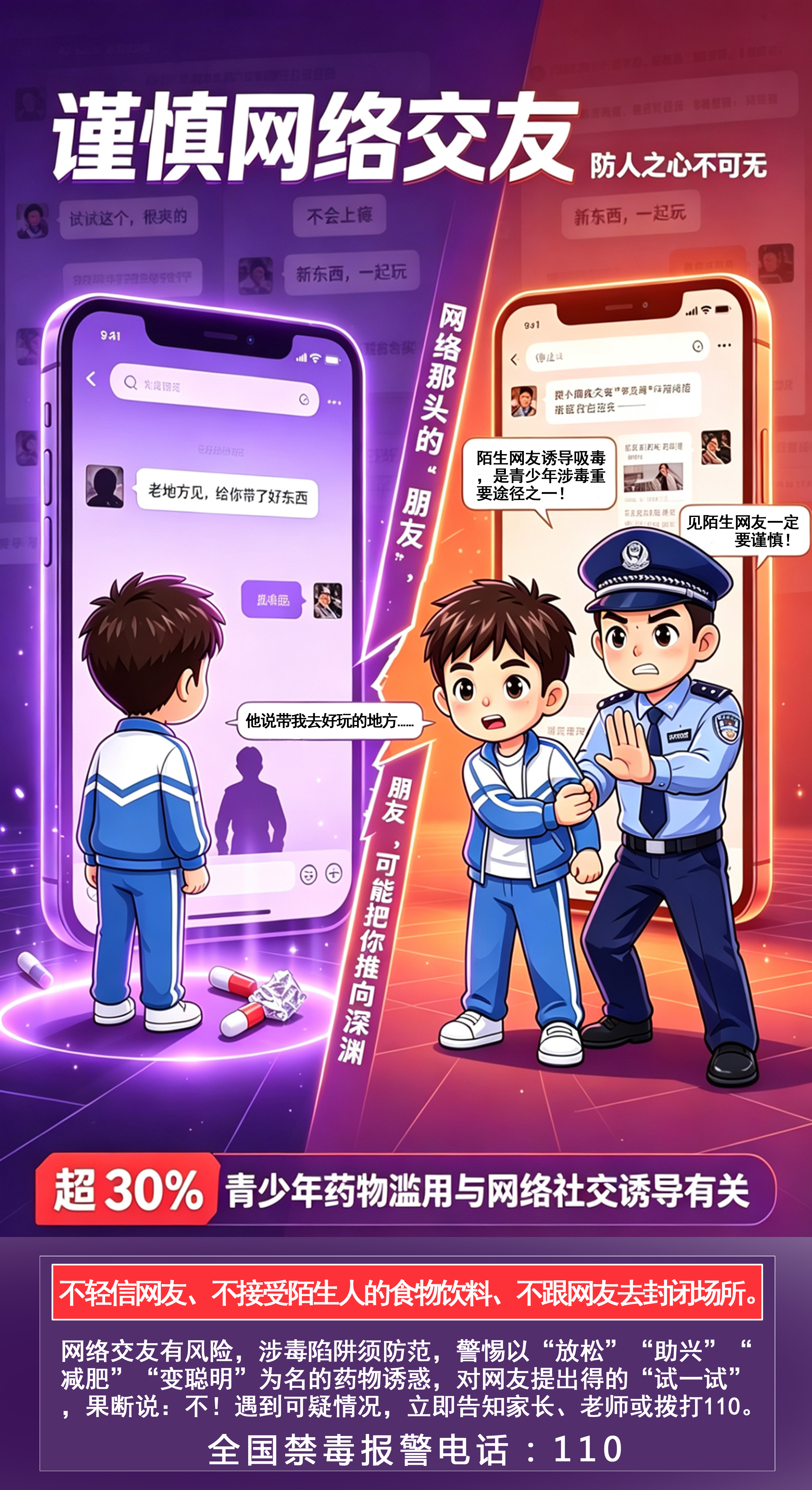 海报1（谨慎交友）