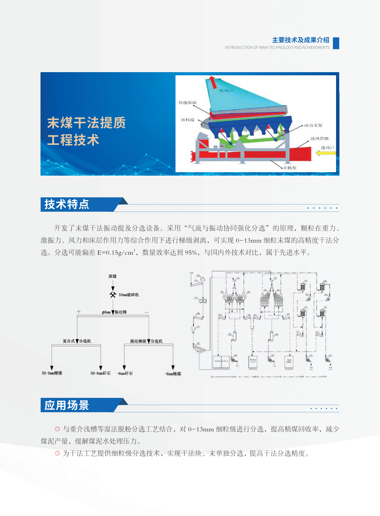 末煤干法提质工程技术