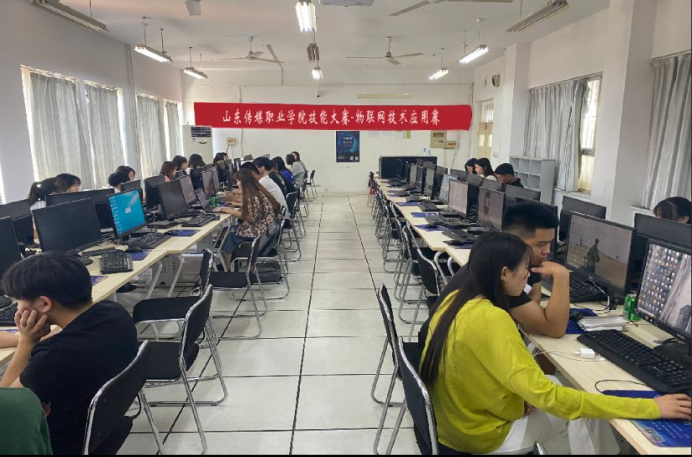 信息工程系举办“山东传媒职业学院技能大赛物联网技术应用赛项”比赛