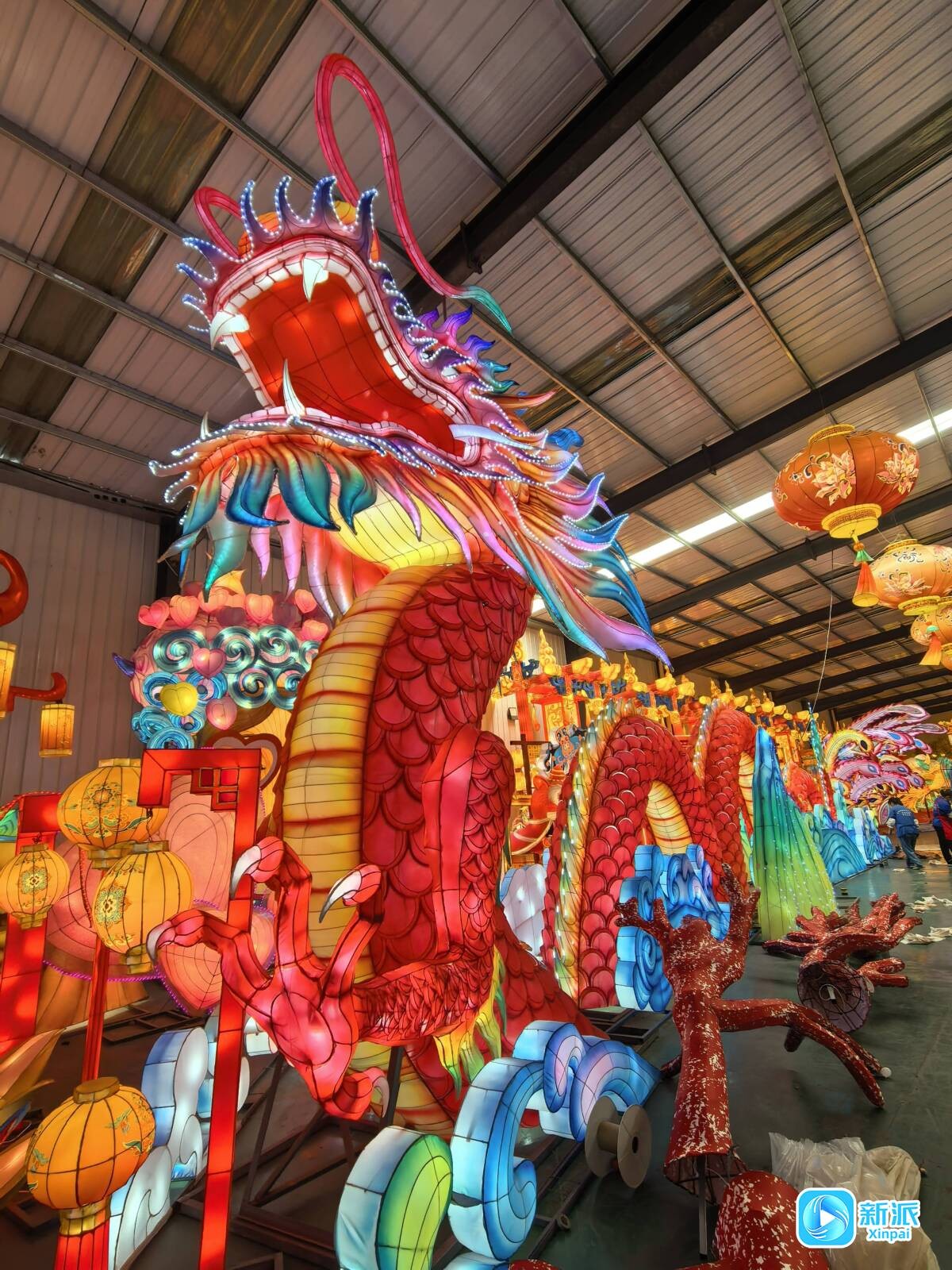 “龙腾盛世”花灯