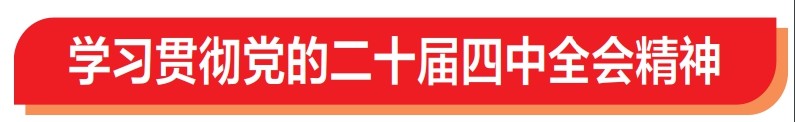 学习贯彻党的二十届四中全会精神