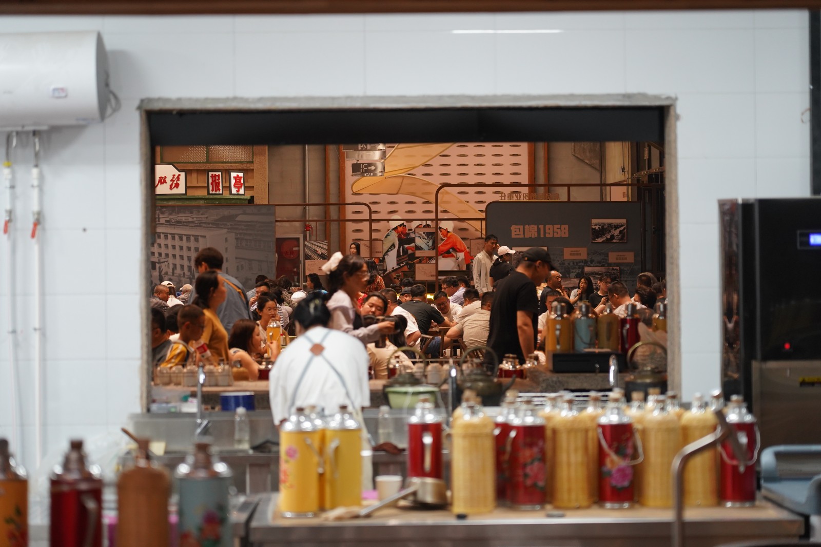 ”包棉1958“主题艺术街区