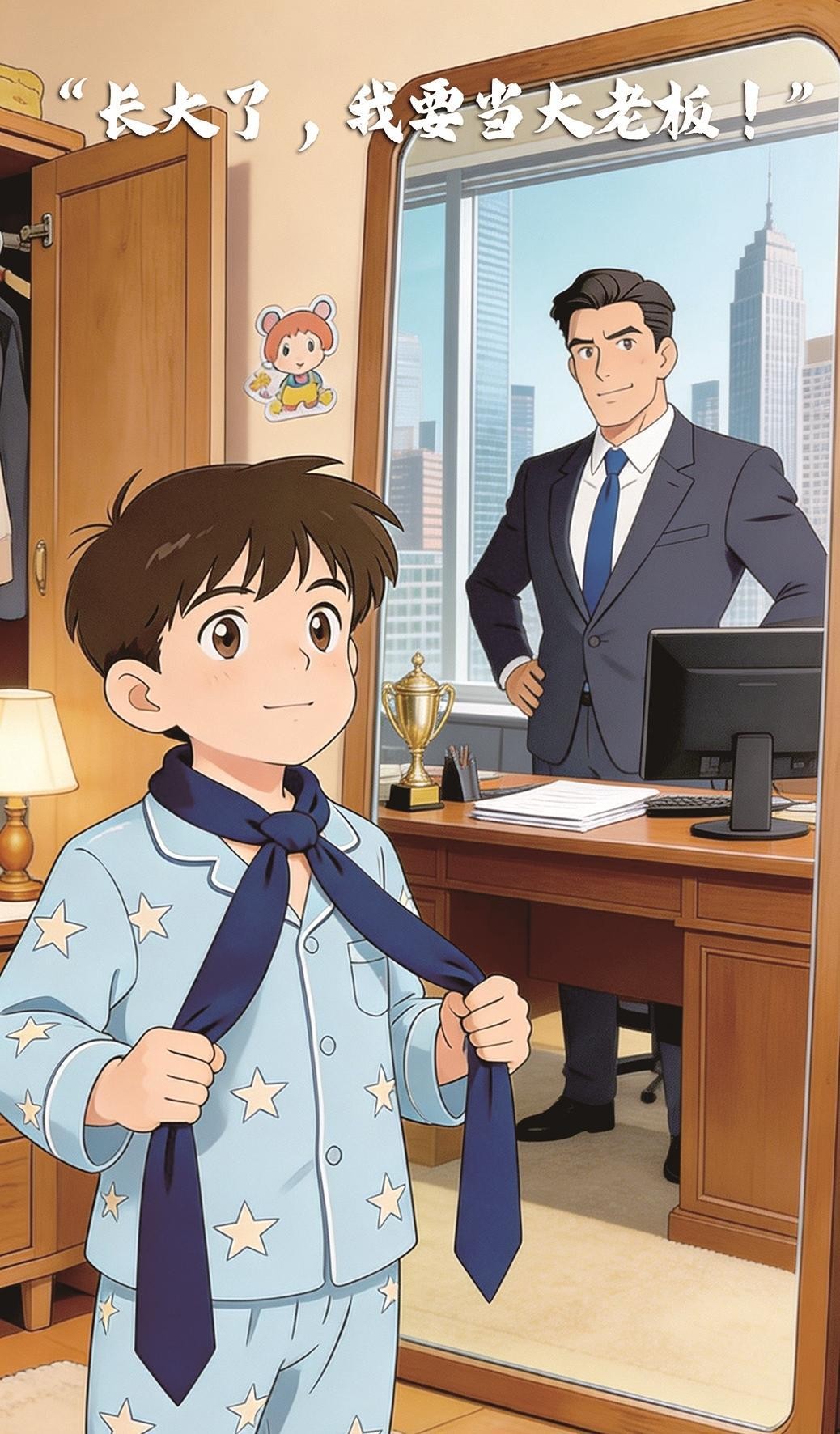 当老板