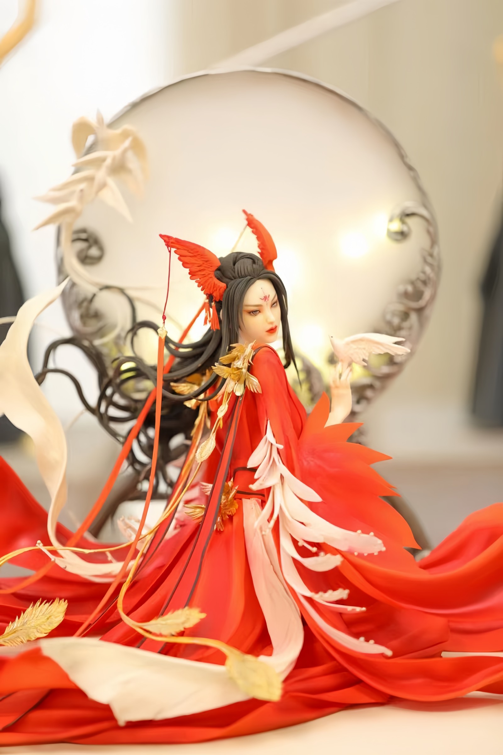 面塑作品“铜雀台蔡文姬”