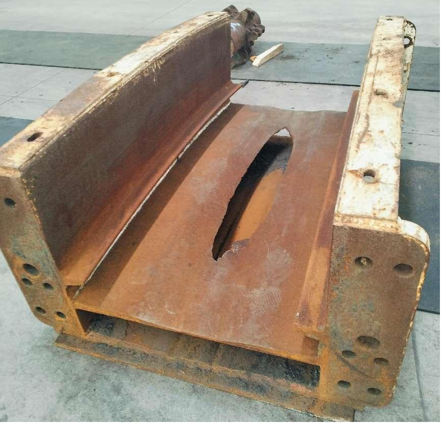 模块式凸槽再制造技术（修复前）