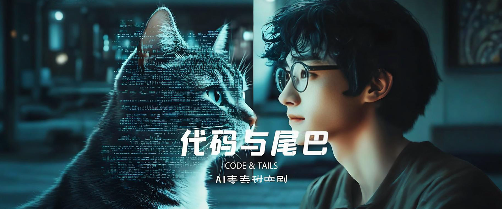 代码与尾巴：AI青春甜宠剧